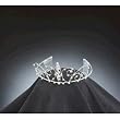 Tiara 2" Rhinestone Silver