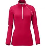 Salomon Womens XA II 1 2 Zip Midlayer Cerise
