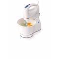 Philips - Batidora Amasadora Hr156540, 350W, 3L, 3 Veloc.+Turbo, Blanca, V.Metalica, Acc.Amasador, Acc.Batidor