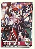 Larry Centers, Cincinnati Bengals, 1998 Upper Deck UD Choice Autographed Card