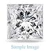 3.040 Carat – Princess Cut Loose Diamond, VVS2 Clarity, E Colo Carat -…