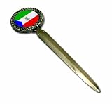 Equatorial Guinea Flag Letter Opener