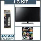 LG 42LK530 42 inch Class 1080p LCD HDTV, with Accessory Kit (2 HDMI Cables, 1 RGB Cable, 1 Audio Cable, Plasma / LCD Cleaning Kit, Belkin 6-Outlet Surge Protector)