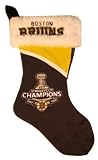 Boston Bruins 2011 Stanley Cup Champions Colorblock Plush Christmas Stocking