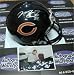 Mike Forte autographed Chicago Bears mini football helmet