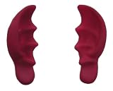 Red Pointed Devil Ears Comical Gag Halloween Costume Accessory