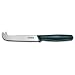 Victorinox Cutlery 4.24-Inch with Fork Tip Cheese Knife, Black Polypropylene Handle