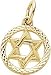 Star Of David Charm by Rembrandt Charms