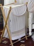 Picci Laundry Hamper In Debbie- Ecru and Gigham