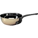 Stunning Bourgeat Copper Flared Saute Pan Sauce Pan Saucepan  (Copper Lid Included) - 3Ltr 240mm - A beautiful piece of cookware to  add to your collection, with excellent cooking characteristics.
