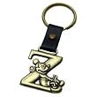 Mickey Mouse Letter Z Brass Key Chain