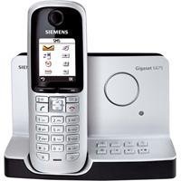 City Travel Guides Discounted  Elektronik : Siemens S675 Gigaset DECT-Schnurlostelefon mit integriertem Anrufbeantworter titanium bestehend aus Basisstation S675 und Mobilteil S670