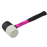 The Original Pink Box PB16RM Rubber Mallet, 16-Ounce, Pink