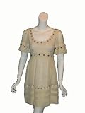 TEMPERLEY Iris Dress in Cream