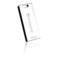 Transcend JetFlash T3S 16 GB USB-Stick (Metallgeh�use, wasserfest, USB 2.0) silber