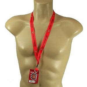 MANCHESTER UNITED OFFICIAL LOGO LANYARD K