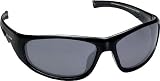 Pepper's Men's Lockhart Sport Polarized Sunglasses,Shiny Black Frame/Smoke Lens,one size