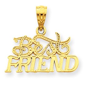 31woqdI kRL 14k Best Friends Pendant