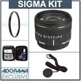 Sigma 30mm f/1.4 EX DC AF Standard Lens Kit, for Maxxum & Sony alpha Mount  ....