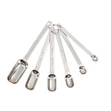 Kitchen Craft Deluxe Six Piece Measuring Spoon Set