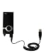 Coiled Power Hot Sync and Charge USB Data Cable w/ Tip Exchange for the Pure Digital Flip Video Mino - Gomadic Brand