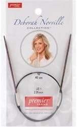 Bulk Buy: Deborah Norville (3-Pack) Fixed Circular Knitting Needles 16' Size 1/2.25mm DNN81-2