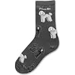 For Bare Feet- Poodle Puppycut Dog Adult Poses Socks