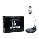 Magic Decanter Deluxe Wine Aerator Set, Includes Magic Decanter, Tower, and Accessories