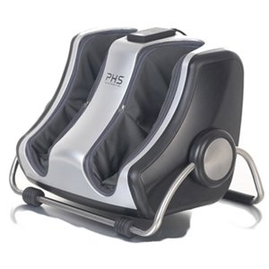 Prosepra Phs Calf and Foot Massager, Silver and Black