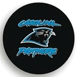 Carolina Panthers Black Tire Cover