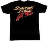 SHADOWS FALL - Flame - Black T-shirt