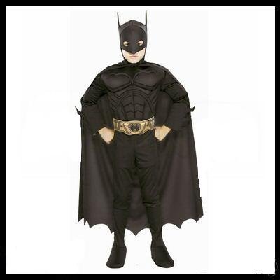 Childrens Toyshop  Toys : Batman Begins "Muscles" Costume (CHILD MEDIUM)