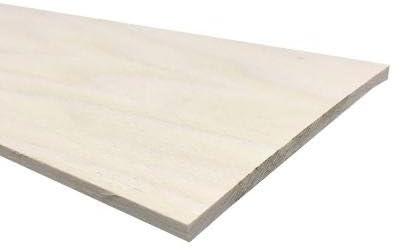 1/4 in. x 6 in. x 3 ft. Hobby Board Kiln Dried S4S Poplar Board (20-Piece)