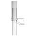 Precision Glassblowing PG400-10 Torch Body, Replacement Part for PerkinElmer/Sciex ELAN 5000/6X00/900/DRC II ICP-MS instrument