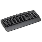 USB Classic Keyboard Black with Gel Rest W98/2000/ME/XP