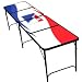 BPONG 8-Foot, Portable Beer Pong Table - White