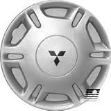 REFINISHED 13 inch Silver Full Face Painted Factory, OEM Hubcap, Wheel Cover