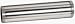 Plumb Pak/Keeney Mfg. 1120K Threaded Tube Threaded Both Ends Brass Tubular
