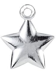 Posh Mommy® Star Charm 14K White 85467