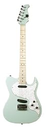 AXL Marquee Eldorado Electric Guitar, Mint Green