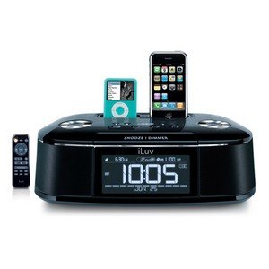 New Iluv Imm173 Clock Radio For Ipod LCD Screen Built-In Ipod Dock 2 Alarms Stereo Audio Decoding New Iluv Imm173 Clock Radio For Ipod LCD Screen Built-In Ipod Dock 2 Alarms Stereo Audio Decoding