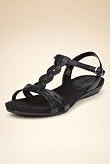 Footglove Original Wide Fit Leather Gladiator Sandals [T02-9149W-S]