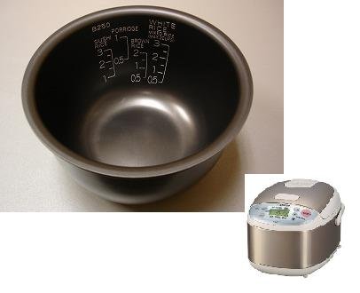 OEM Original Zojirushi Replacement Nonstick Inner Cooking Pan for Zojirushi NS-LAC05 Micom 3-Cup Rice Cooker