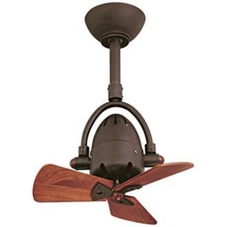 16 Diane Textured Bronze Ceiling Fan