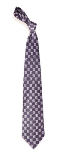 Detroit Tigers Woven Silk Baseball Tie