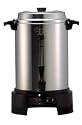 West Bend 13500 55-Cup Polished-Aluminum Commercial Coffee Urn