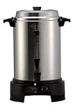 West Bend 13500 55-Cup Polished-Aluminum Commercial Coffee Urn