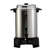 West Bend 13500 55-Cup Polished-Aluminum Commercial Coffee Urn