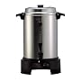 West Bend 13500 55-Cup Polished-Aluminum Commercial Coffee Urn