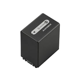 Sony NPFH100 H Series Actiforce Hybrid InfoLithium Battery for most Sony Camcorders